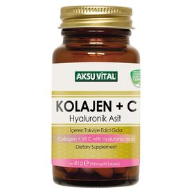 Aksu Vital Kolajen C Vitamini Hyaluronik Asit 6x60 Tablet