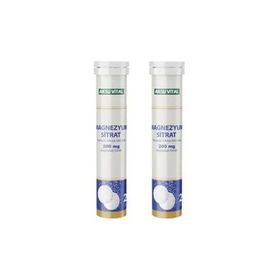 Aksu Vital Magnezyum Sitrat 200 mg 20 Efervesan Tablet