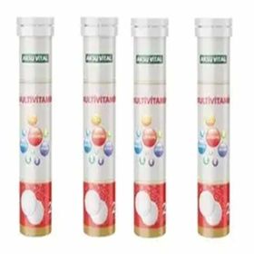 Aksu Vital Multivitamin 4x20 Efervesan Tablet