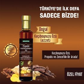 Aksu Vital Propolisli Zencefilli Keçiboynuzu 350 gr Öz