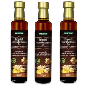 Aksu Vital Propolisli Zencefilli Keçiboynuzu 350 gr Öz
