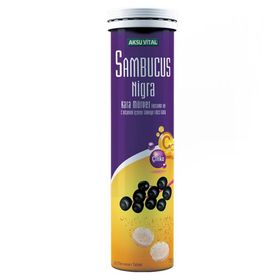 Aksu Vital Sambucus Nigra Kara Mürver 20 Efervesan Tablet