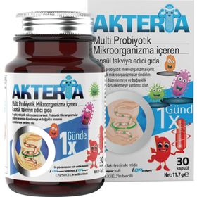 Akteria Multi Probiyotik 30 Kapsül