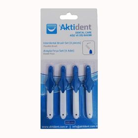 Aktident 0.60 mm 4 Adet Arayüz Fırçası