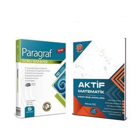 Aktif Matematik TYT Sıfırdan Başlayanlara ve Bilgi Sarmal Paragraf Soru Bankası Seti