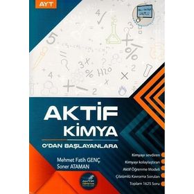 Aktif Öğrenme Yayınları AYT Aktif Kimya 0'dan Başlayanlara