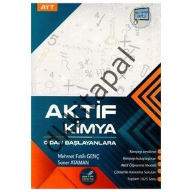 Aktif Öğrenme Yayınları AYT Aktif Kimya 0'dan Başlayanlara