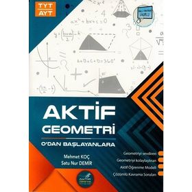 Aktif Öğrenme Yayınları TYT AYT Geometri 0'dan Başlayanlara