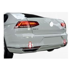 Aktif Otomotiv 2 Parça Krom 2015 - 2018 VW Passat B8 Egsoz Çıkış