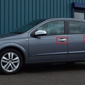 Aktif Otomotiv Astra H 4 Kapı Krom 2009 2013 Kapı Kolu