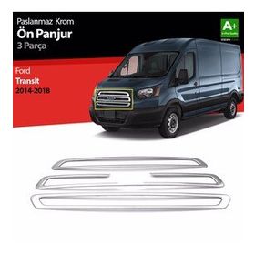 Aktif Otomotiv Ford Transit Krom 3 Parça 2014 2018 Ön Panjur