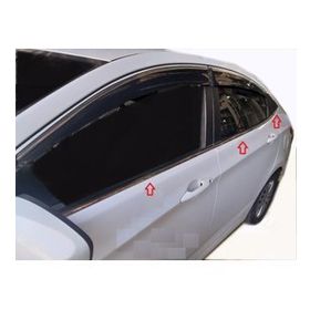 Aktif Otomotiv Hyundai Accent Blue Solaris Krom 6 Parça 2011 2018 Cam Çıtası