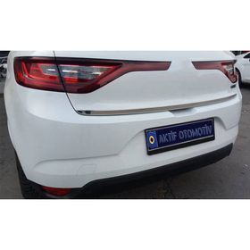 Aktif Otomotiv Renault Megane 4 Bagaj Alt Çıta Krom Hb 2016+ Bagaj Alt Çıta