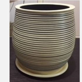 Aktif Seramik 30 cm Titan Eskitme Toprak Venüs Saksı