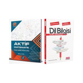 Aktif Tyt Matematik 0 ve Akm Dil Bilgisi Soru Bankası Seti 2 Kitap