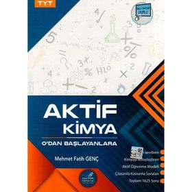 Aktif Yayınları Aktif TYT 0'dan Başlayanlara Kimya 2020