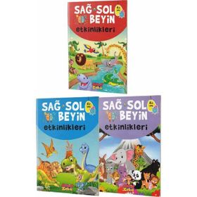 Aktif Zeka Sağ ve Sol Beyin Etkinlikleri Seti