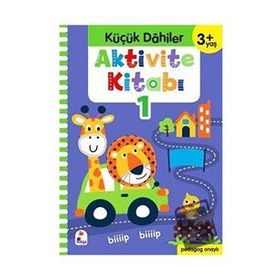 Aktivite Kitabı 1 - Küçük Dahiler 3+ Yaş - İndigo Çocuk