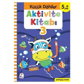 Aktivite Kitabı 3 - Küçük Dahiler 5+ Yaş - İndigo Çocuk