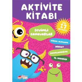 Aktivite Kitabı Sevimli Canavarlar The Çocuk
