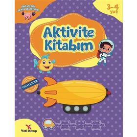Aktivite Kitabım 3-4 Yaş - Yeti Kitap