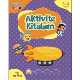 Aktivite Kitabım 3-4 Yaş - Yeti Kitap