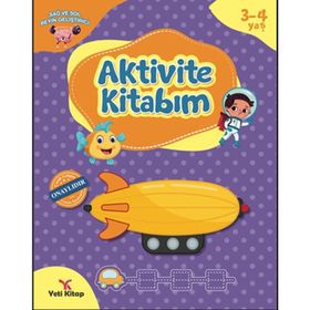 Aktivite Kitabım 3-4 Yaş - Yeti Kitap