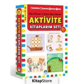 Aktivite Kitaplarim Seti 3+ Yas - Okul Öncesi ve Erken Okul Dönemi