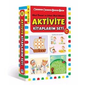 Aktivite Kitaplarim Seti 3+ Yas - Okul Öncesi ve Erken Okul Dönemi