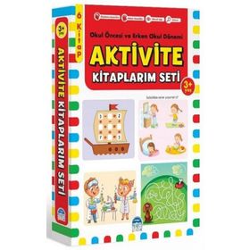 Aktivite Kitaplarim Seti 3+ Yas - Okul Öncesi ve Erken Okul Dönemi