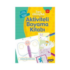Aktiviteli Boyama Kitabı - Hayvanat Bahçesi - kollektif