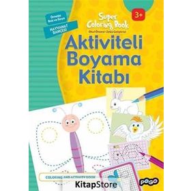 Aktiviteli Boyama Kitabı - Hayvanat Bahçesi - kollektif