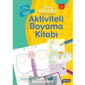 Aktiviteli Boyama Kitabı - Hayvanat Bahçesi - kollektif