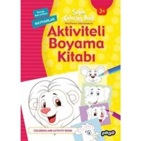 Aktiviteli Boyama Kitabı - Hayvanlar - kollektif