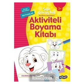 Aktiviteli Boyama Kitabı - Hayvanlar - kollektif