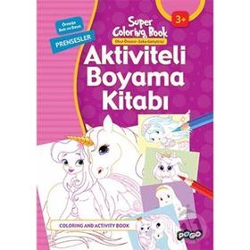 Aktiviteli Boyama Kitabı - Prensesler - kollektif