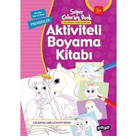 Aktiviteli Boyama Kitabı - Prensesler - kollektif