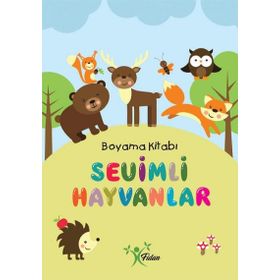 Aktiviteli Boyama Kitabı Sevimli Hayvanlar - kollektif