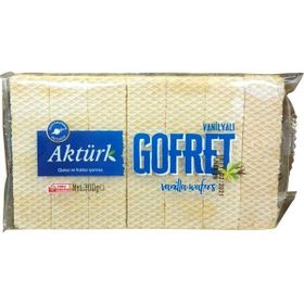 Aktürk 300 gr Vanilyalı Gofret (6 adet)