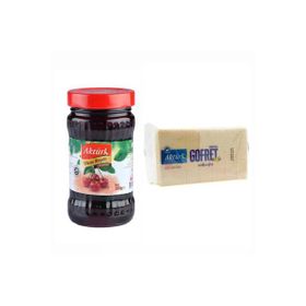 Aktürk 380 gr Vişne Reçeli + 200 gr Vanilyalı Gofret
