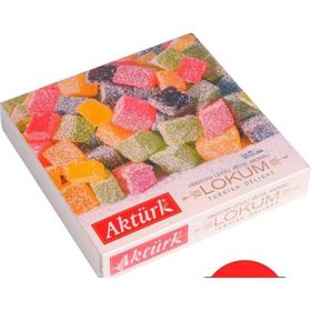 Aktürk Hindistan Cevizli Meyveli 300 gr Lokum (3 adet)