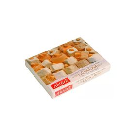 Aktürk Sade ve Beyaz Fındıklı 750 gr Lokum