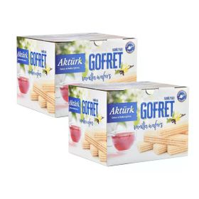 Aktürk Vanilyalı 800 gr Gofret (2 adet)