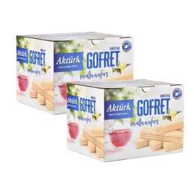 Aktürk Vanilyalı 800 gr Gofret (2 adet)