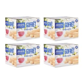 Aktürk Vanilyalı 800 gr Gofret (2 adet)
