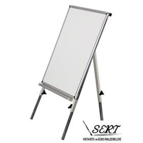 Akyazı Beyaz 65x100 cm Teleskopik Ayaklı Laminat Yazı Tahtası