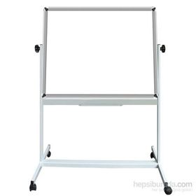 Akyazı Çift Taraflı Mobil Ayaklı 120x140 cm Yazı Tahtası