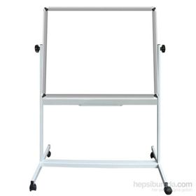 Akyazı Çift Taraflı Mobil Ayaklı 120x140 cm Yazı Tahtası
