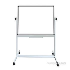 Akyazı Emaye Çift Taraflı Mobil 120x200 cm Yazı Tahtası