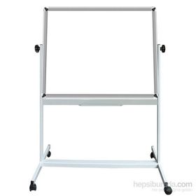 Akyazı Emaye Çift Taraflı Mobil 120x200 cm Yazı Tahtası